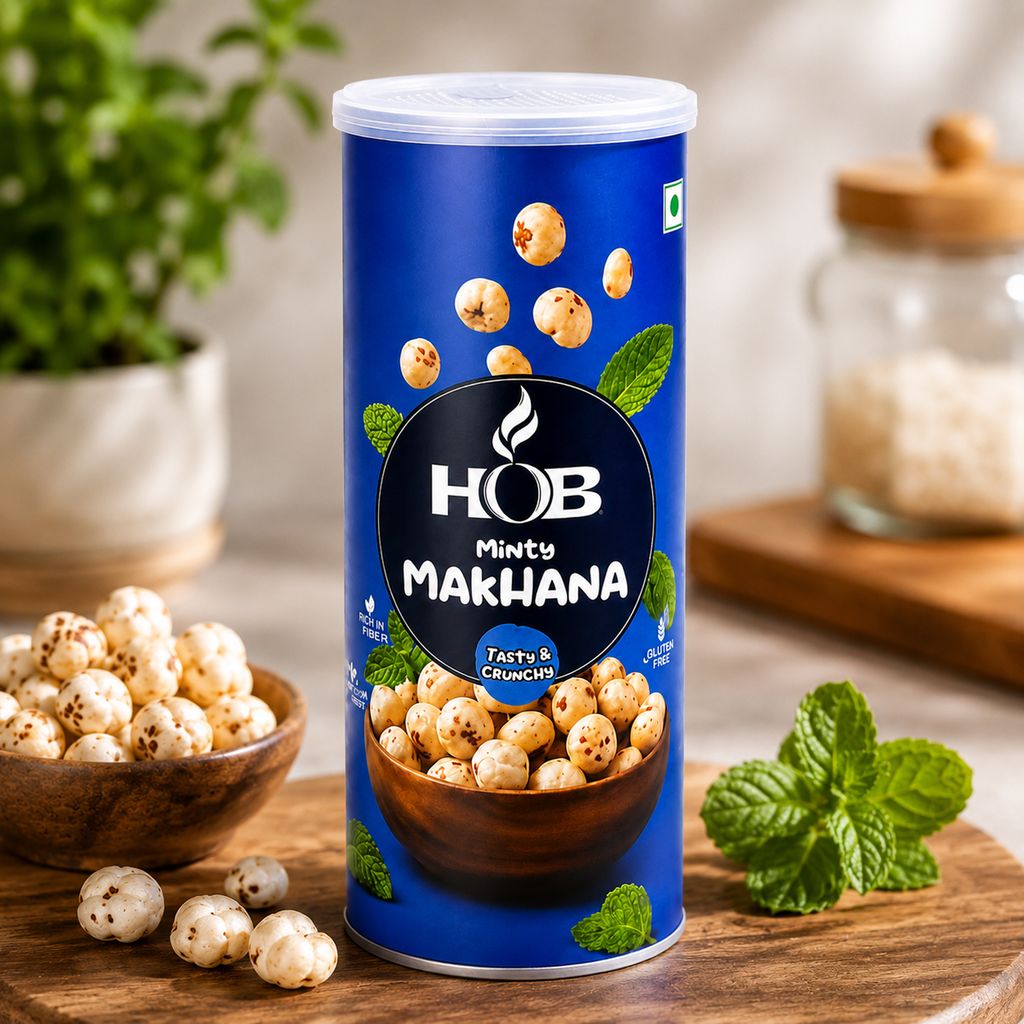 HOB Mint Makhana 60G view 2