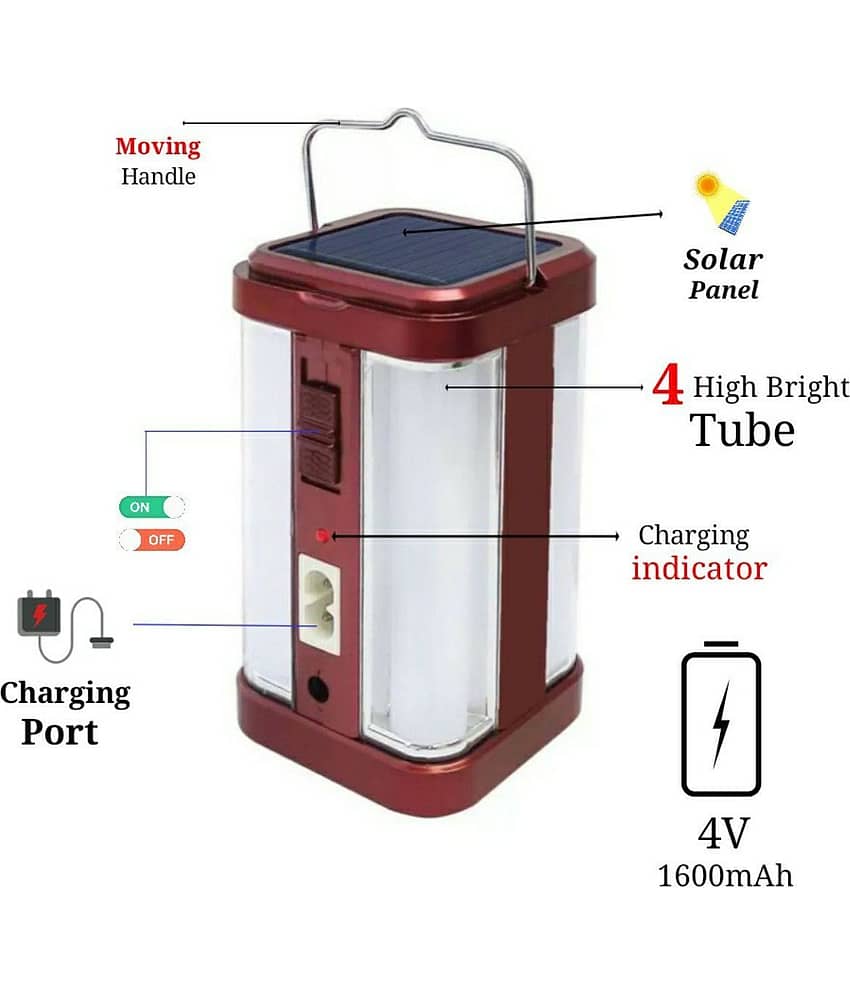 KYNATI 50W Emergency Light Red - Pack of 1 view 2