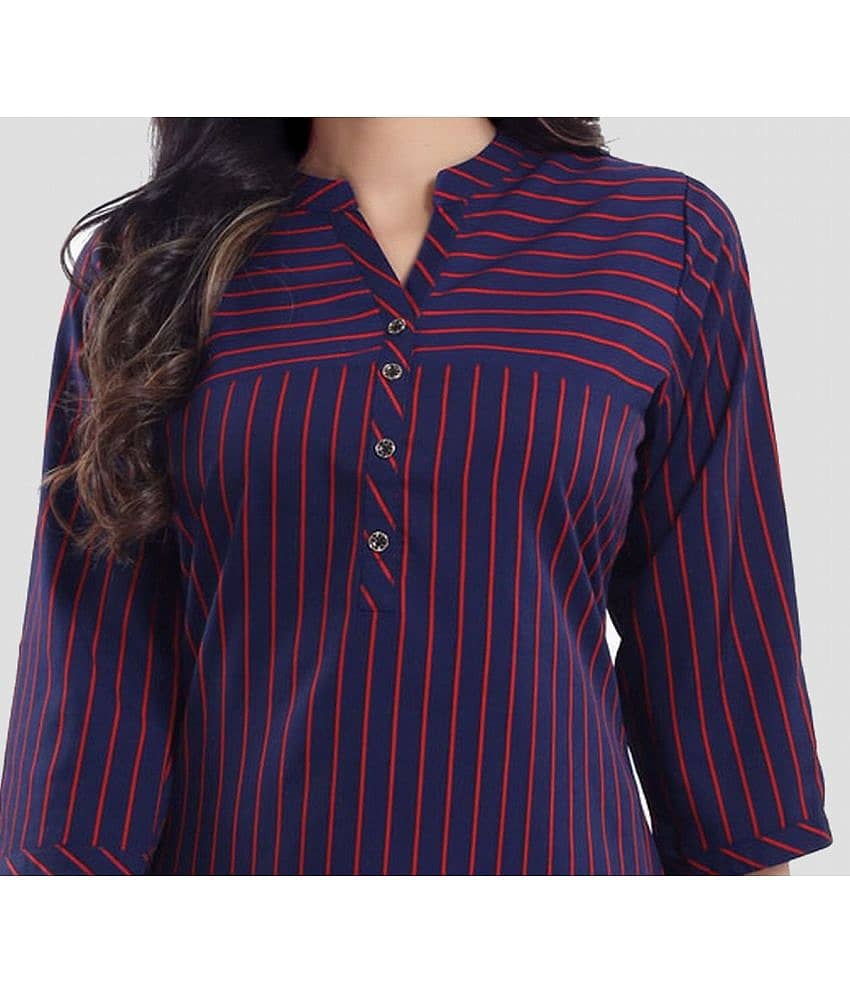 Crepe Short Kurti For Women (Pack of 1) view 2