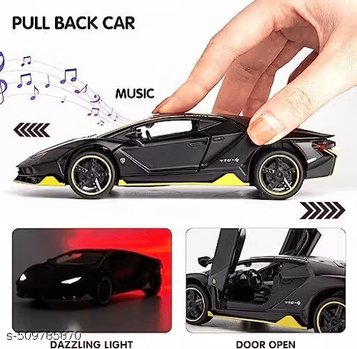 1:32 Lamborghini Military Diecast Metal Toy Car view 2