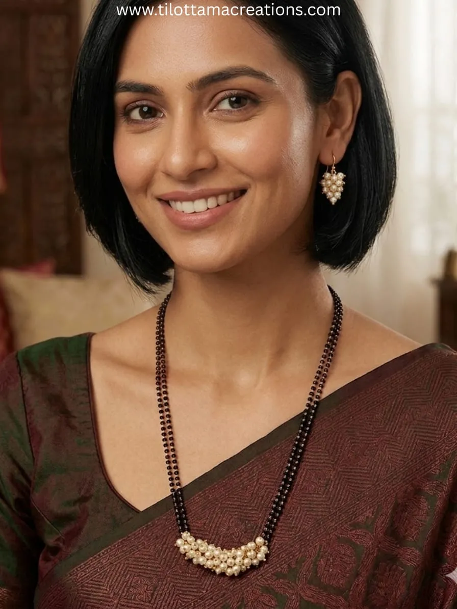 Pearl Grace Mangalsutra view 2