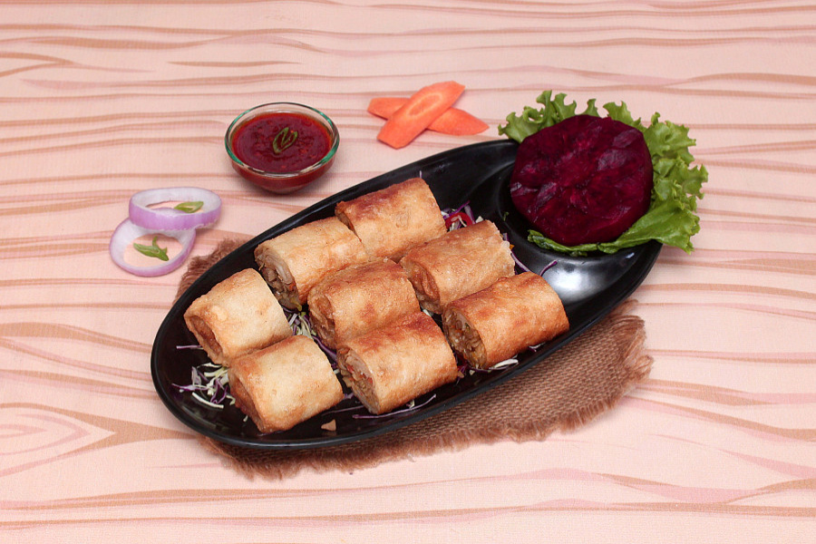 Chicken spring roll