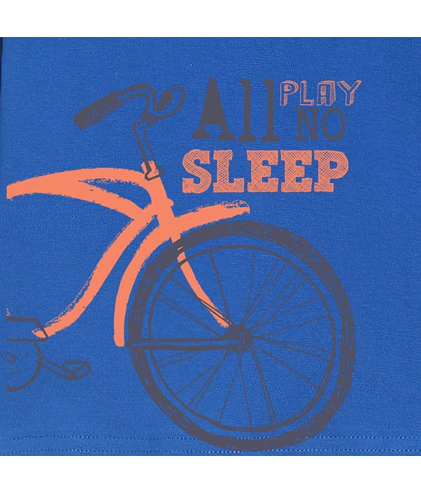 ETCHED DESIGN Pack of 1 Boys Cotton T-Shirt ( Multicolor ) view 2
