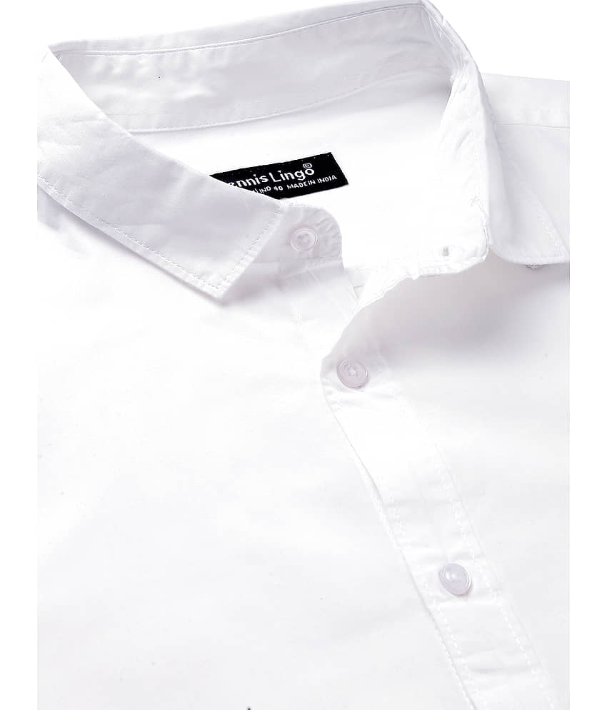 Dennis Lingo - Black 100% Cotton Slim Fit Men's Casual Shirt ( Pack of 1 ) view 2