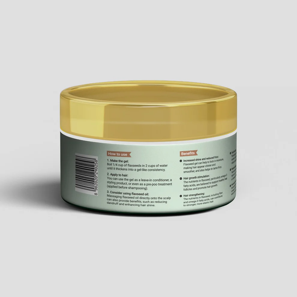 Flaxseed Hair Gel 200g view 2