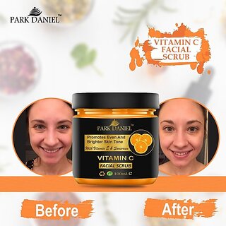 PARK DANIEL Vitamic C Facial Scrub For Smooth And Brighter Skin (100 ML) Scrub (100 ml) view 2