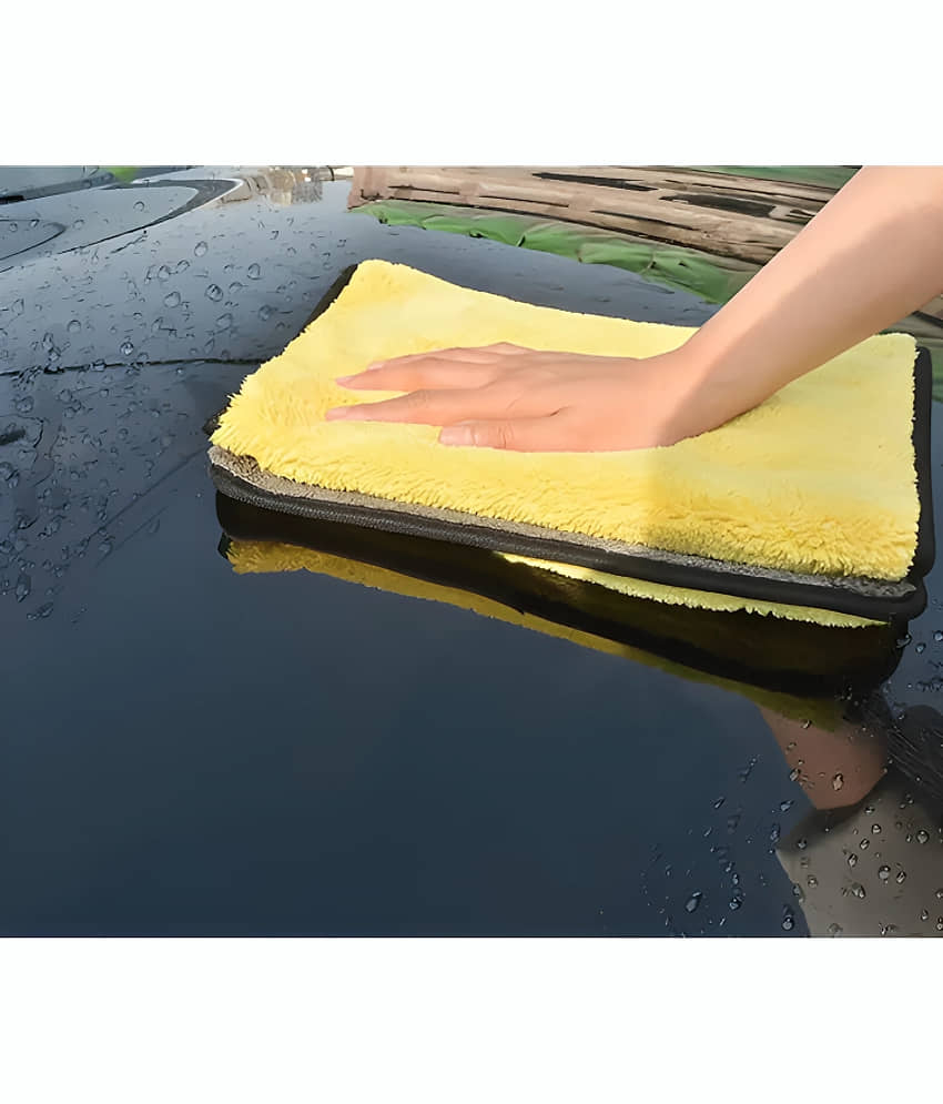 Super Absorbent Micro Fiber Cloth for car Cleaning pack of 1 view 2