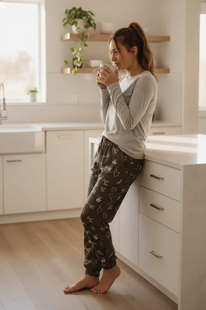 Ladies Bottom Wear Lounge / Pyjama Pants view 2