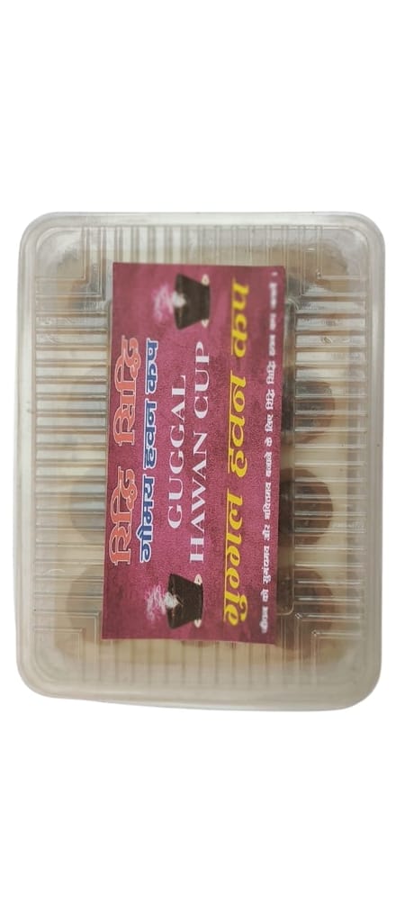Pack of 12 Handmade Natural Dhoop Cups