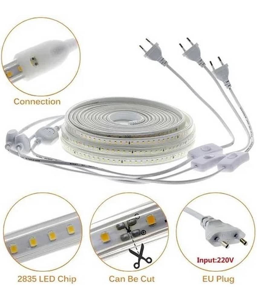 DAJUBHAI Red 45M LED Rope Light ( Pack of 1 ) view 2