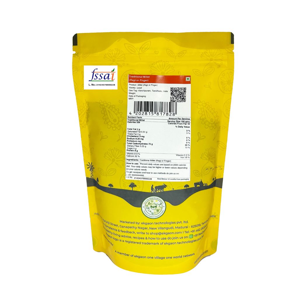 Traditional Millet (Ragi or Finger) 500Gms view 2