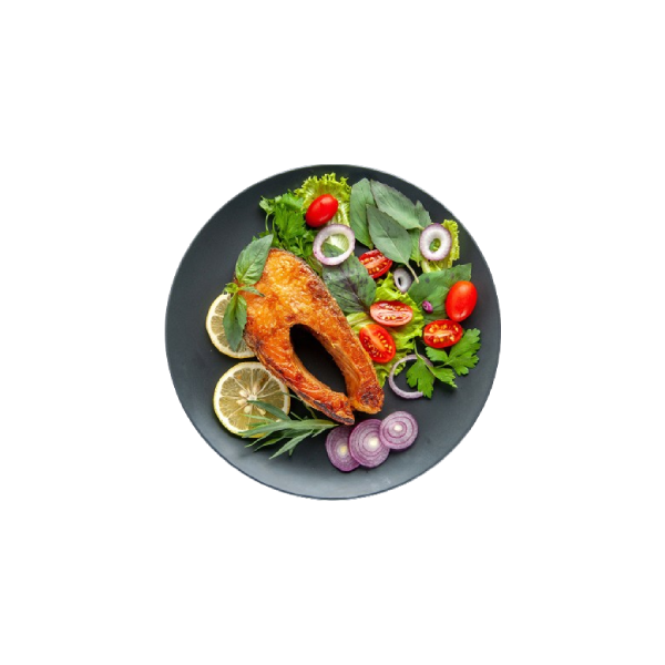 Grilled Fish Steak With Peri Peri Sauce