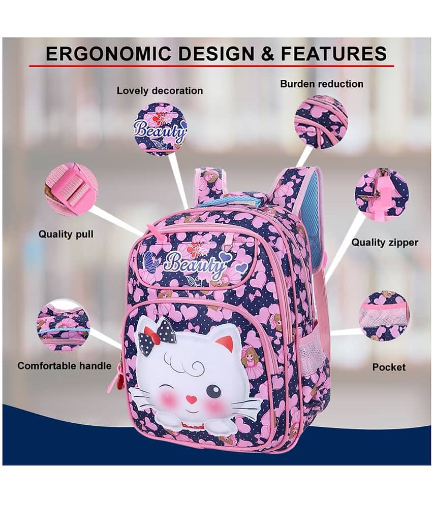 Tinytot 30 Ltrs Blue School Bag for Boys & Girls view 2