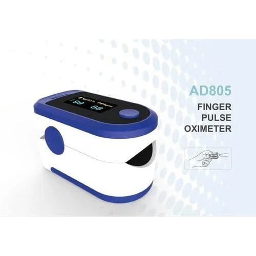 AQUIRA BLUE TFT 4 COLOR PREMIUM OXIMETER FINGERTIP || BLOOD OXYGEN SATURATION MONITOR FINGERTIP view 2