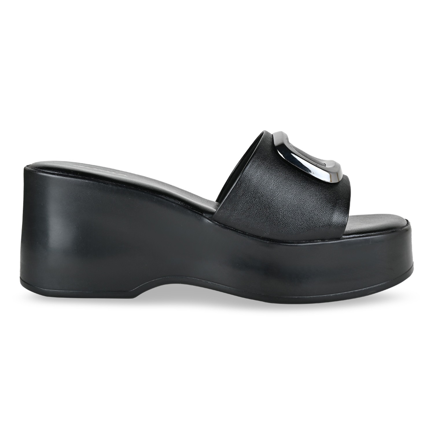 Black Women Casual Wedges view 2