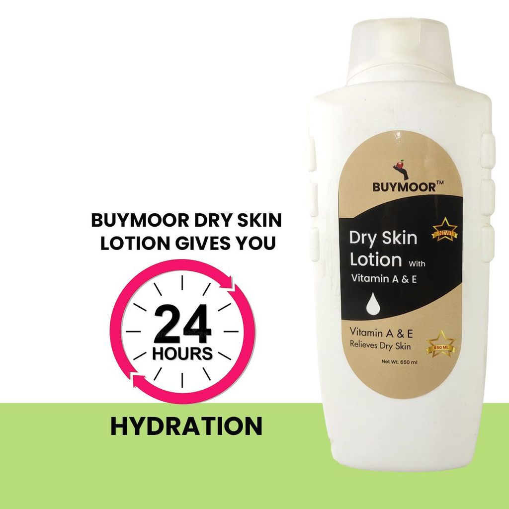 BUYMOOR Avocado and Vitamin A & E Deep Nourishing Skin Brightening Body Lotion Men & Women 1300 ML(Pack Of 2). view 2