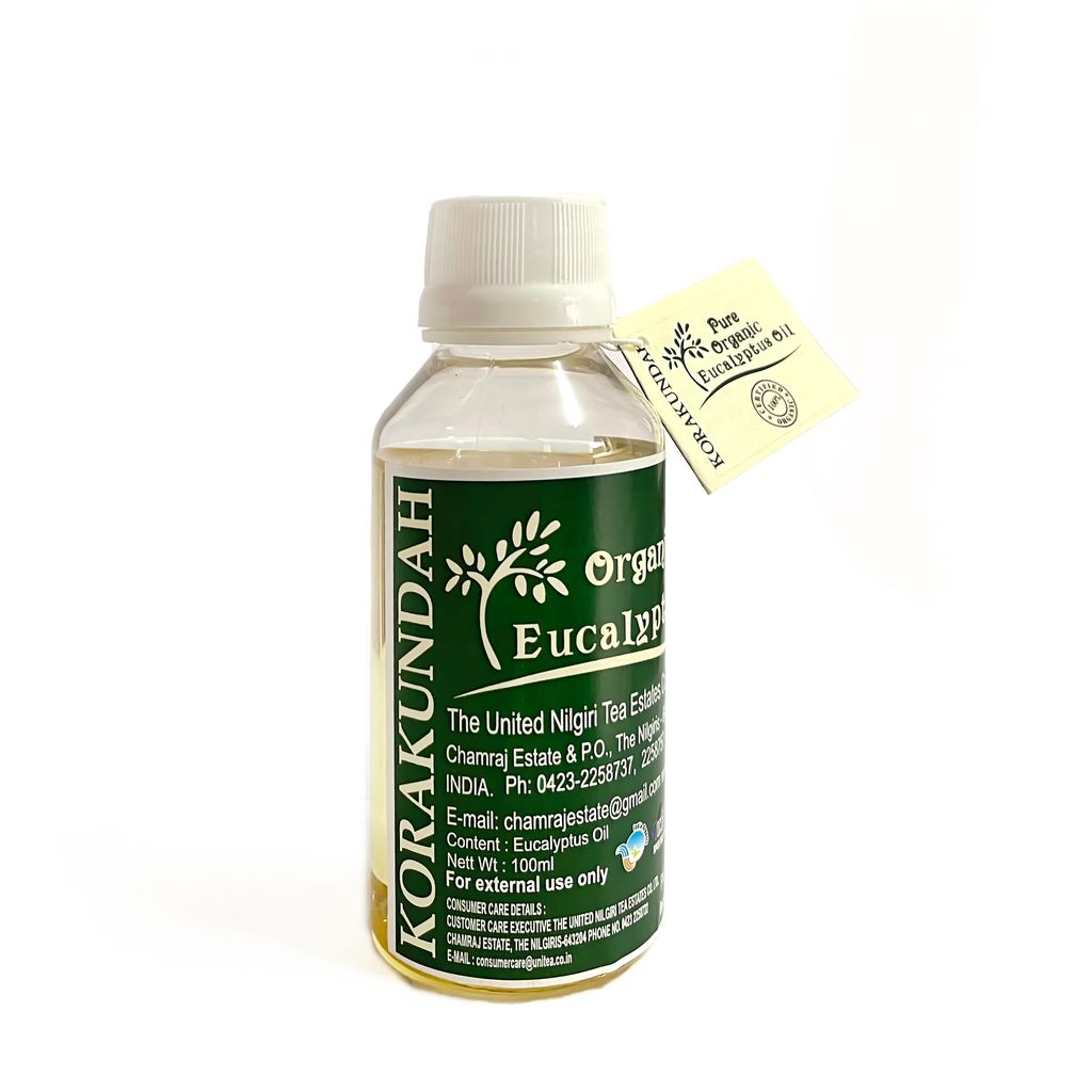 KORAKUNDAH Pure Organic Eucalyptus Oil (100 ml ) view 2