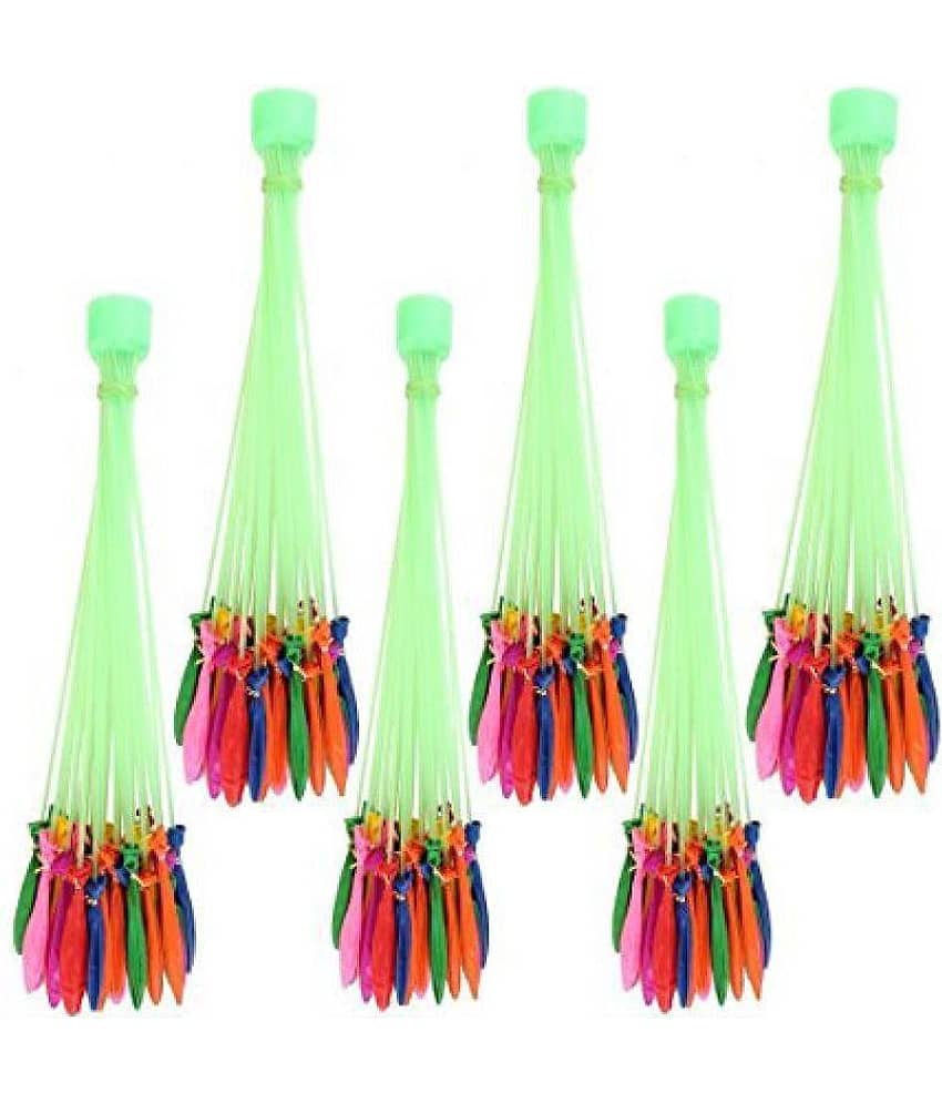 DealBindaas Holi Magic Balloon Bunch 222 Pc Auto fill (6 sets of 37 balloons) Magic Balloon - Pack of 2 view 2