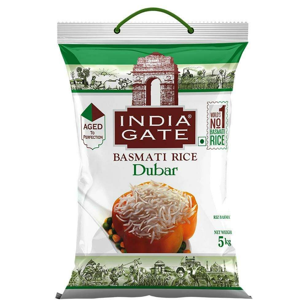 India Gate Dubar Basmati Rice 5 kg