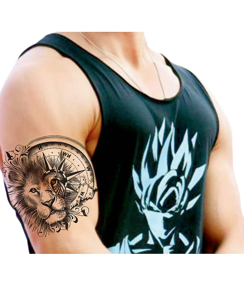 The Canvas Arts Realistic Look Waterproof Temporary Tattoo Sticker Body Tattoo view 2