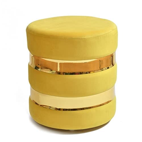 ShadowKart Ottoman Pouffes Stool for Living Room | Footrest Seat Pouf Puffy Foam Stool | Foot Stool Home Decoration view 2