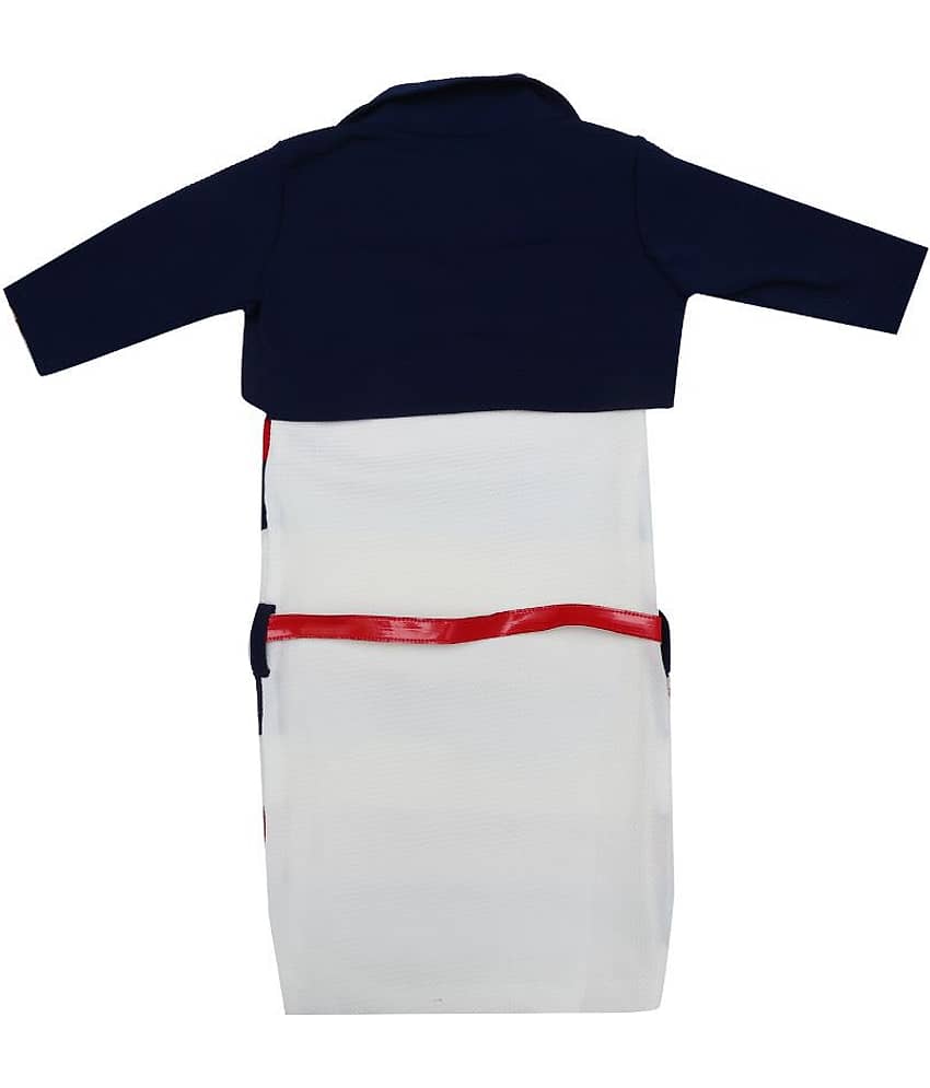 Zadmus Blended Shift Dress For Girls ( , Blue ) view 2
