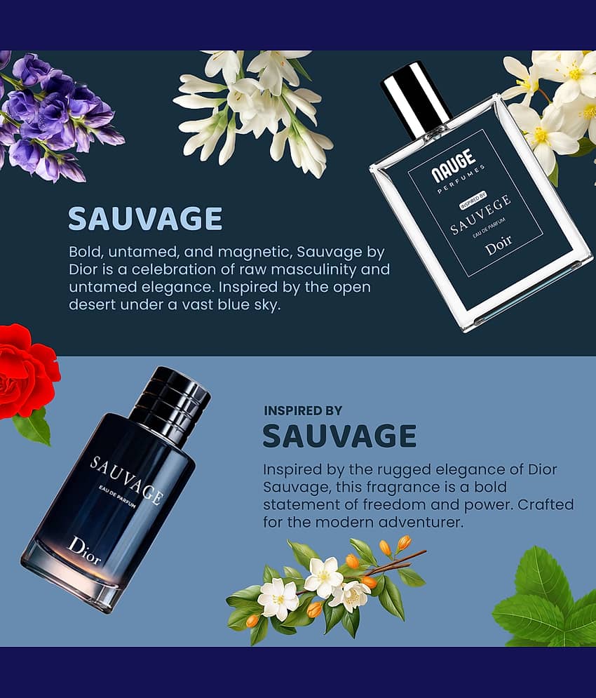 Nauge Eau De Parfum (EDP) Floral,Fresh -Fragrance For Unisex ( Pack of 1 ) view 2