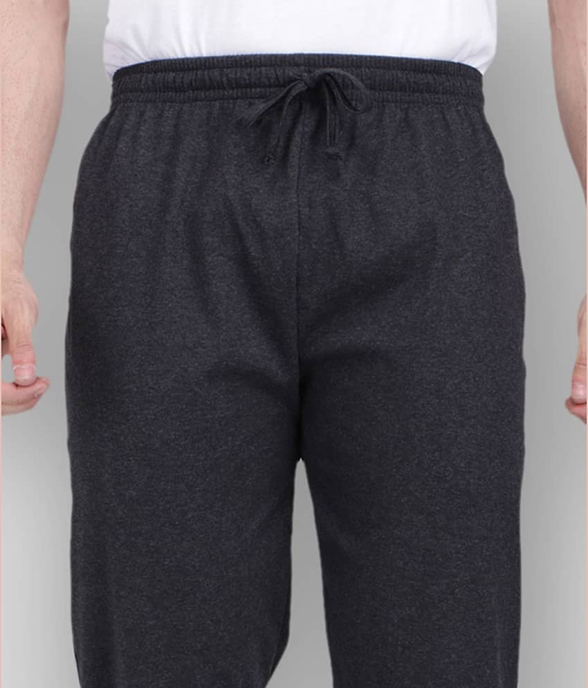 Neo Garments - Charcoal 100% Cotton Men's Trackpants ( Pack of 1 ) view 2