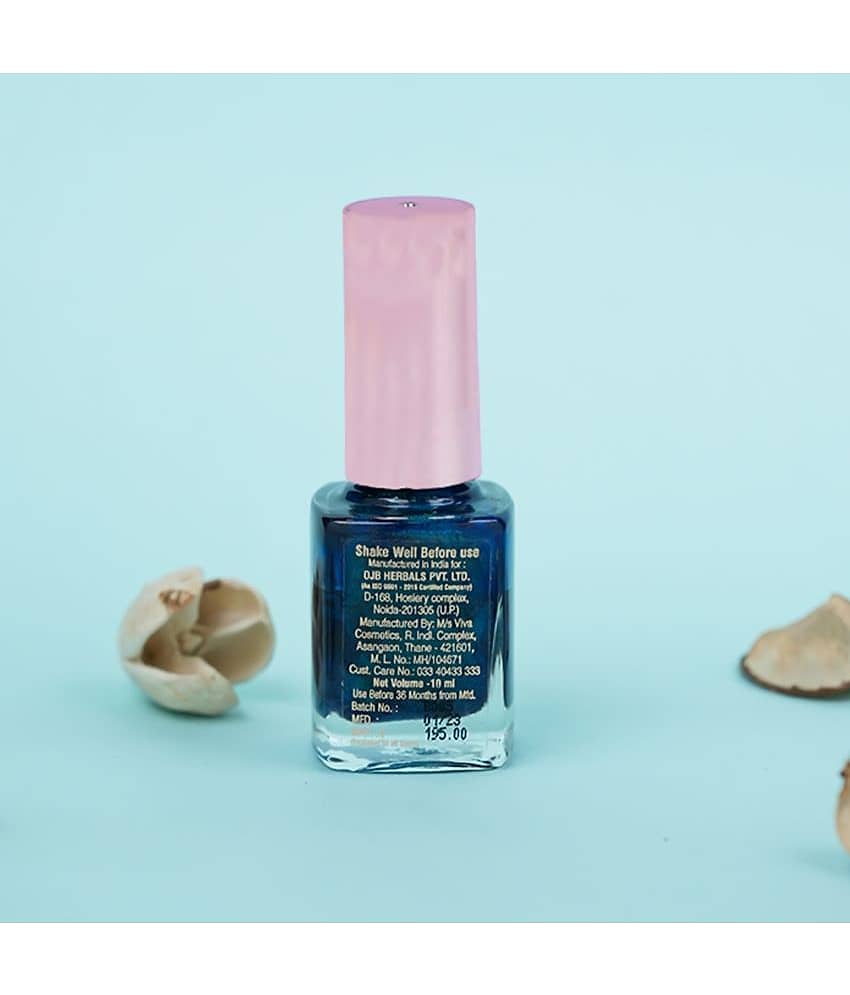 Oshea Herbals Nail Enamel 99- Peacock view 2