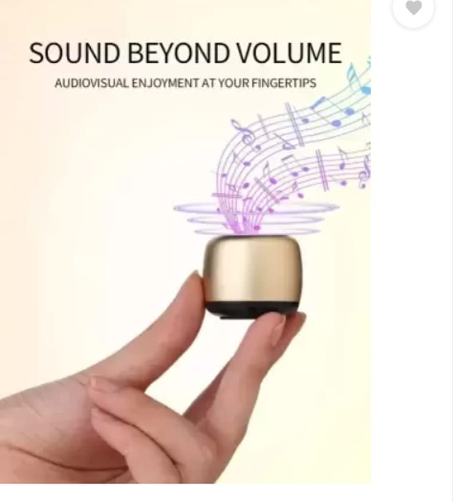 G2L Small Size Mini 3D Surrounding BASS Sound Quality Bluetooth Speaker for All Device with USB Charging Cable. view 2