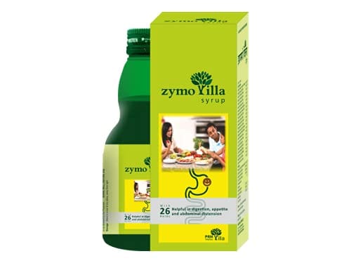 PRM Digestive Enzyme | Zymo Villa | Syrup For Healthy Digestion Upset Stomach & Acidity 200 ML (Pack OF 2)