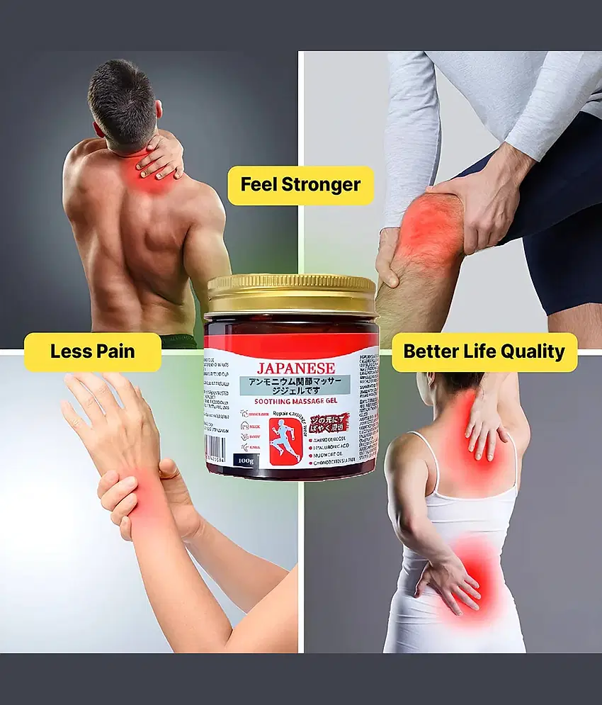 GATIZEN Generic Japanese Pain Relief Massage Gel Gel 100 gm Pack Of 1 view 2