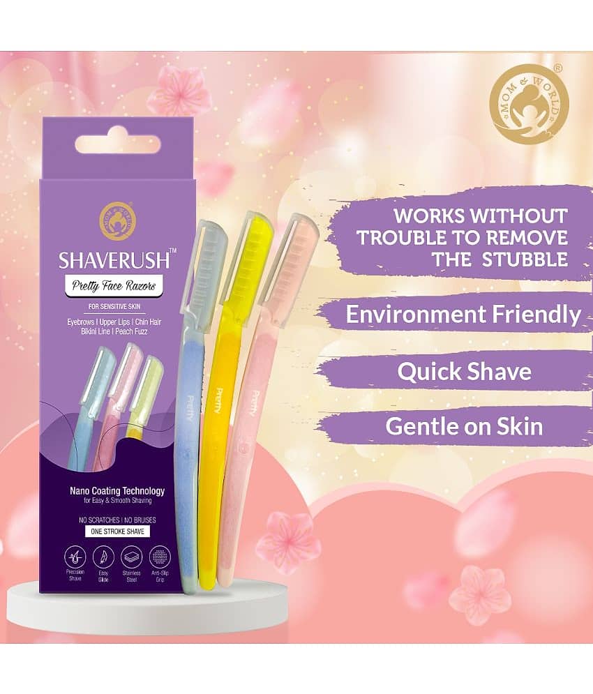 Mom & World - Manual Razor ( Pack of 3 ) view 2