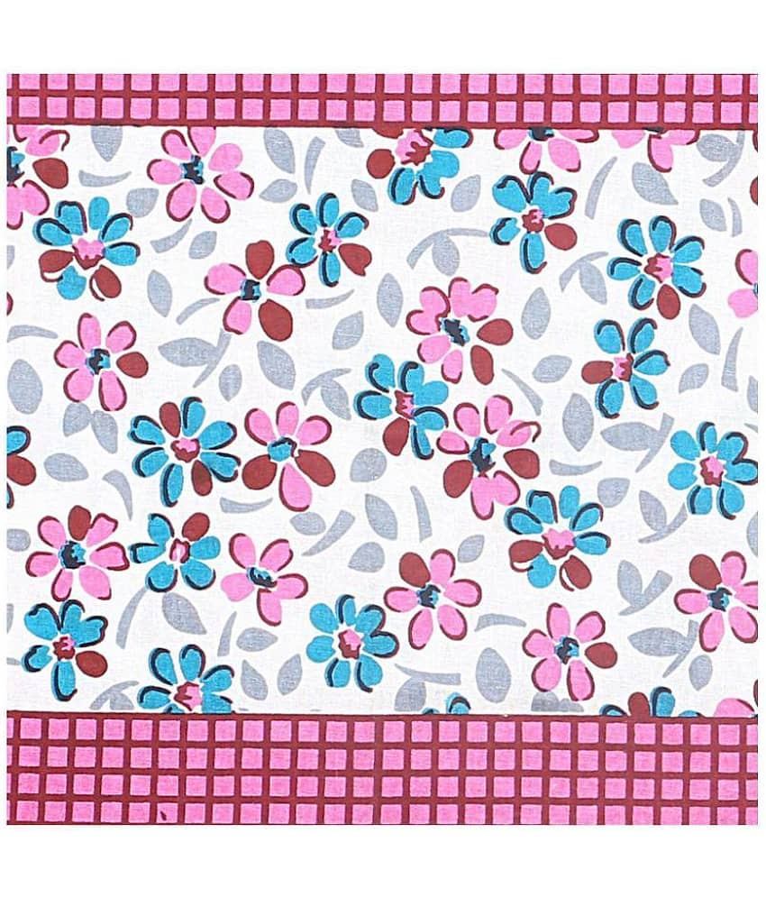 AJ Home Pack of 8 Cotton Pink Pillow Cover (17 X 27 Inch) view 2