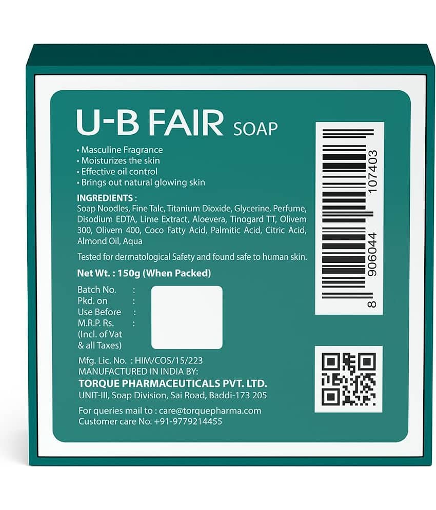 U-B Fair - Beauty Bathing Bar for Combination Skin ( Pack of 1 ) view 2