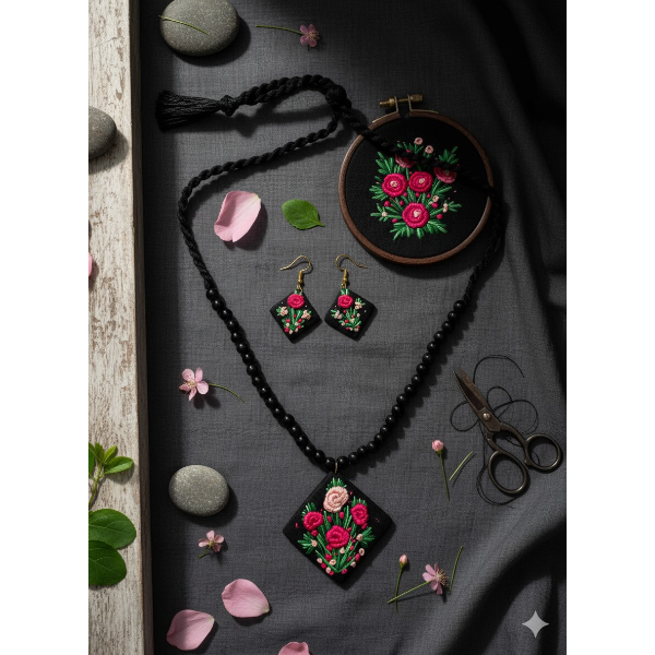 Handmade Jewellery Set view 2