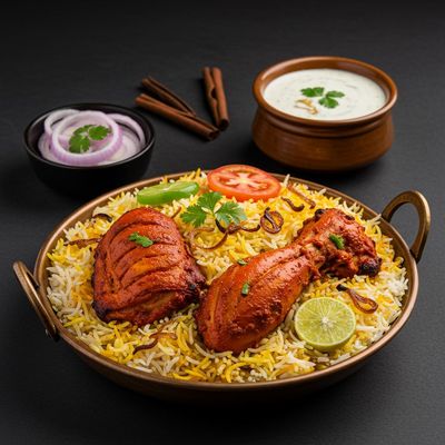 Chicken Tikka Dum Biriyani