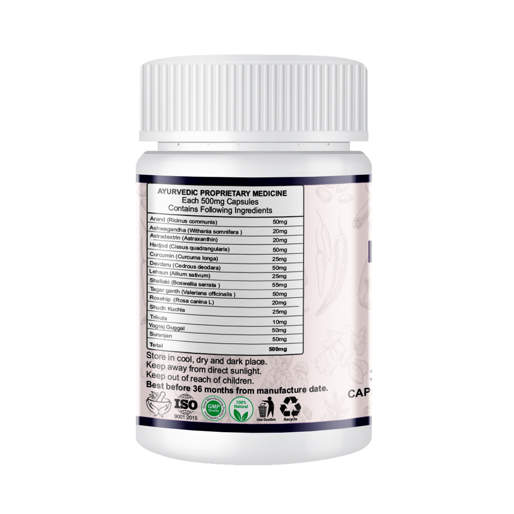 Pain Relief Relax Joint Capsules (Relief from arthritis pain , Relief from Joint Pain, Swelling strain and stiffness) view 2