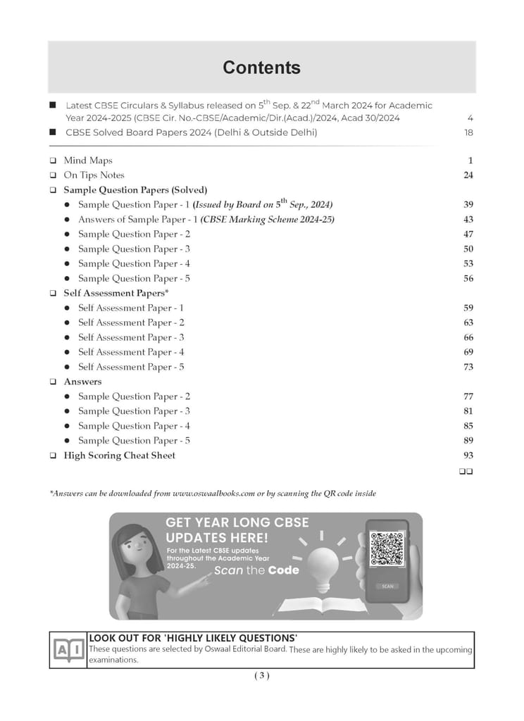 Oswaal CBSE Sample Question Papers Class 10 Information Technology Book (For 2025 Exam) [Paperback] Oswaal Editorial Board view 2