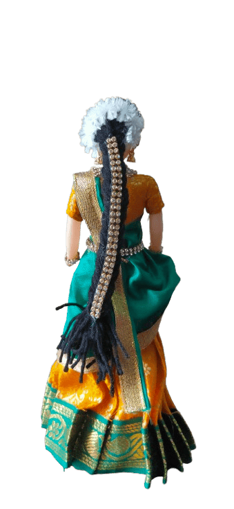 Decorative Half Saree Doll view 2