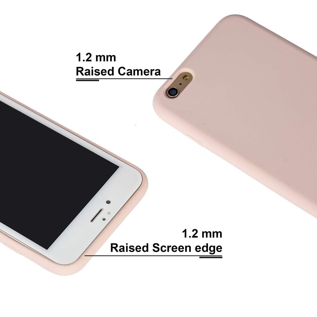 LIRAMARK Liquid Silicone Soft Back Cover Case for Apple iPhone 6 / 6S view 2