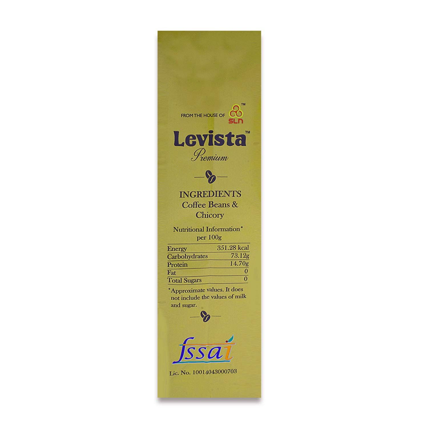 Levista Premium Instant Coffee, 100 gm Pouch view 2