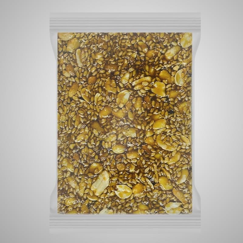 Crunchizz SESAME CANDY BAR (White Sesame Seeds) I 100 Grams I Pack Of One view 2