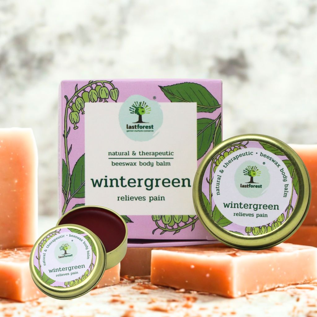 Therapeutic Beeswax Balm Wintergreen (Effective Pain relief), 20g