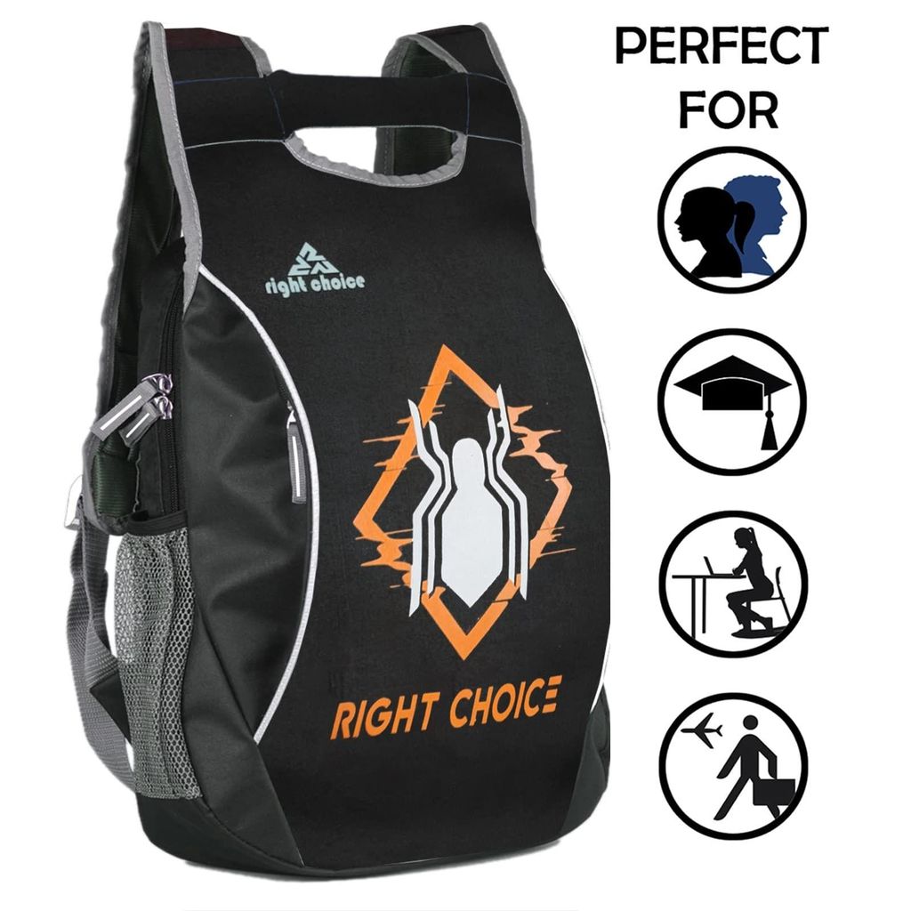 RIGHT CHOICE Small 20 L Backpack daily use unisex college bags sports typography religion backpacks view 2