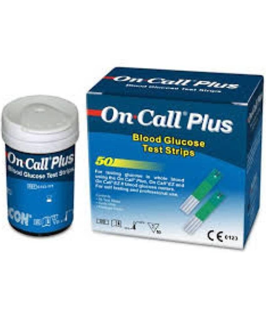 On Call Plus Blood Glucose Sugar Test Strips - 50 Test Strips Sg-133111 view 2