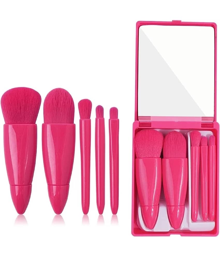 Donnara Organics Makeup Brush Set Synthetic Wet & Dry Products 30 g 5 Pcs view 2