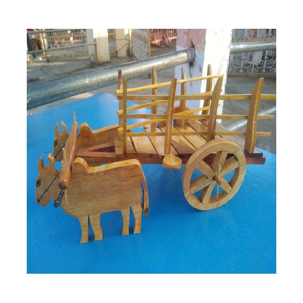 Handmade Bullock Cart Showpiece