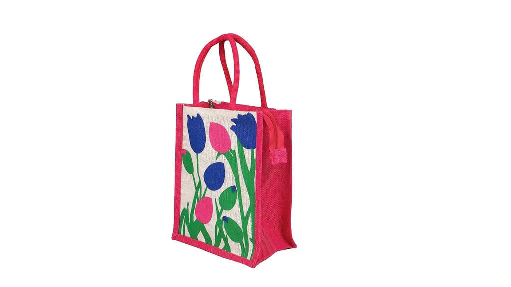 Jute bag for multi parpass (unisex) view 2