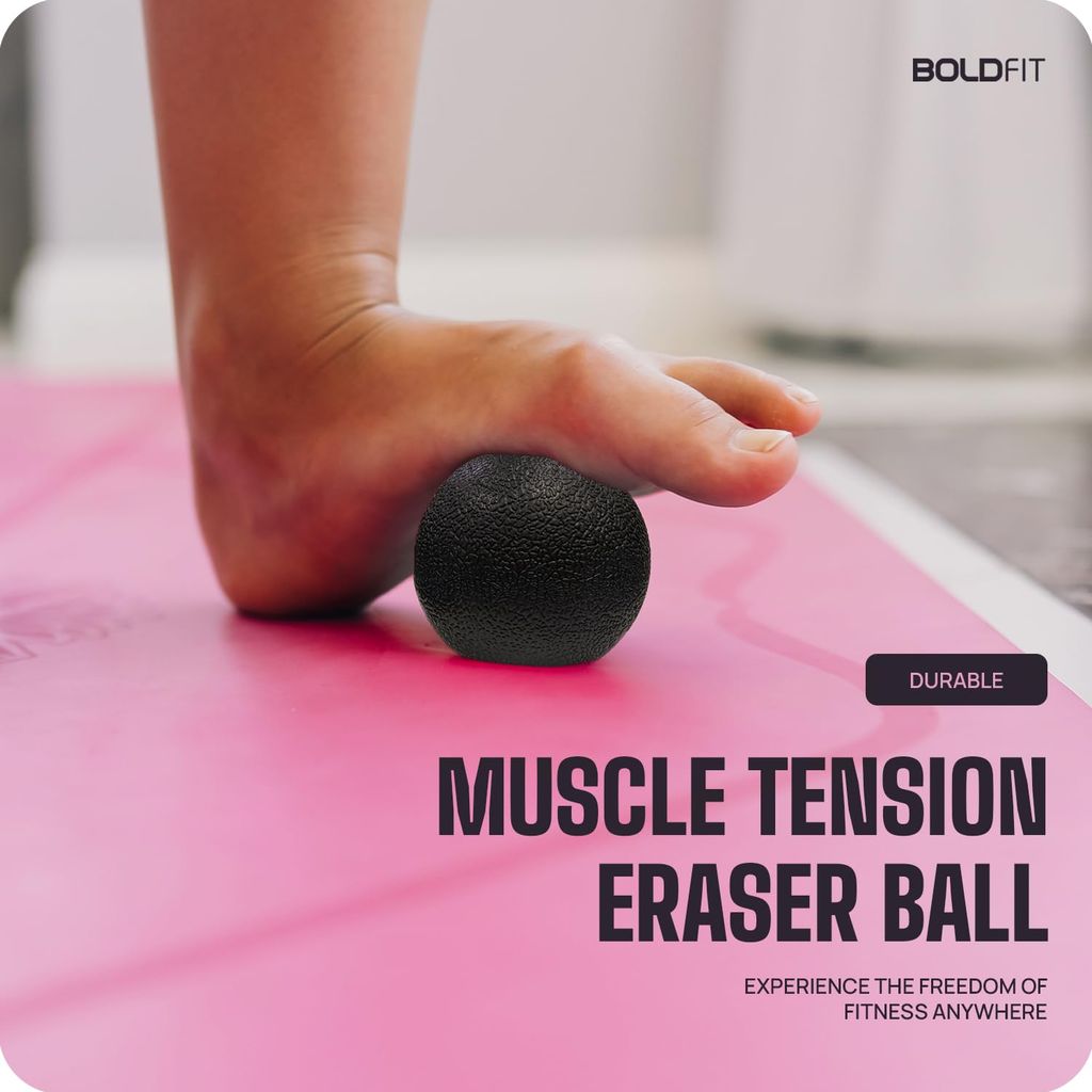 Massage Ball for Muscle Recovery Trigger Point Therapy Ball for Myofascial Release, Deep Tissue Massage, Pain Relief, Mobility Tool for Back, Feet, Neck, Yoga, and Gym view 2